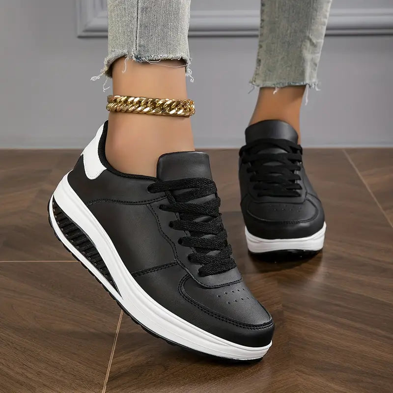 Orthopaedic Ladies' Sneakers - Ariana-Black-3.0-State of Style