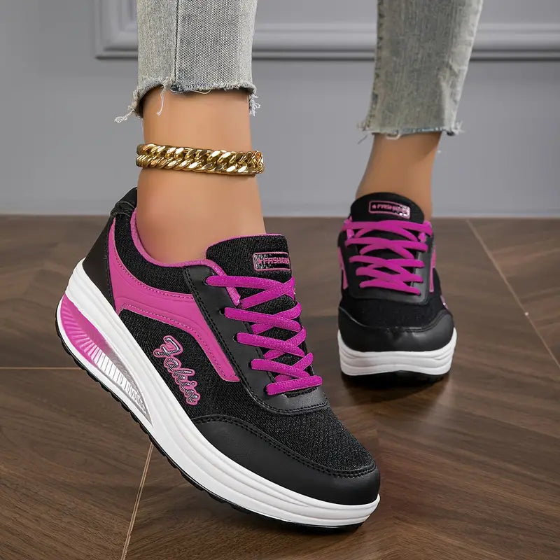 Orthopaedic Ladies' Sneakers - Ariana-Black Purple-3.0-State of Style