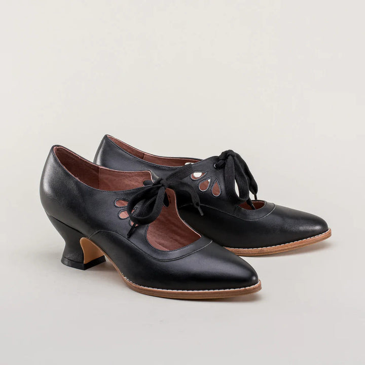 Orthopaedic leather pumps – Viviana-Black-3-State of Style