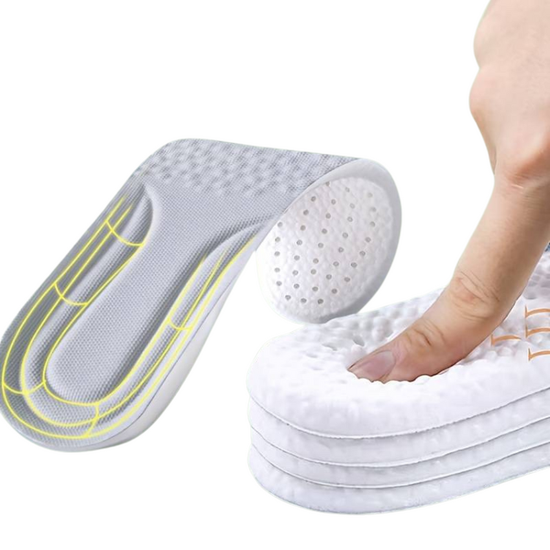 Orthopaedic Memory Foam Insoles - FootEase-Grey-4-5-State of Style