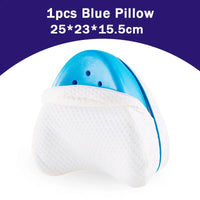 Orthopaedic Memory Foam Leg Pillow - ComfortFoam-Blue-State of Style
