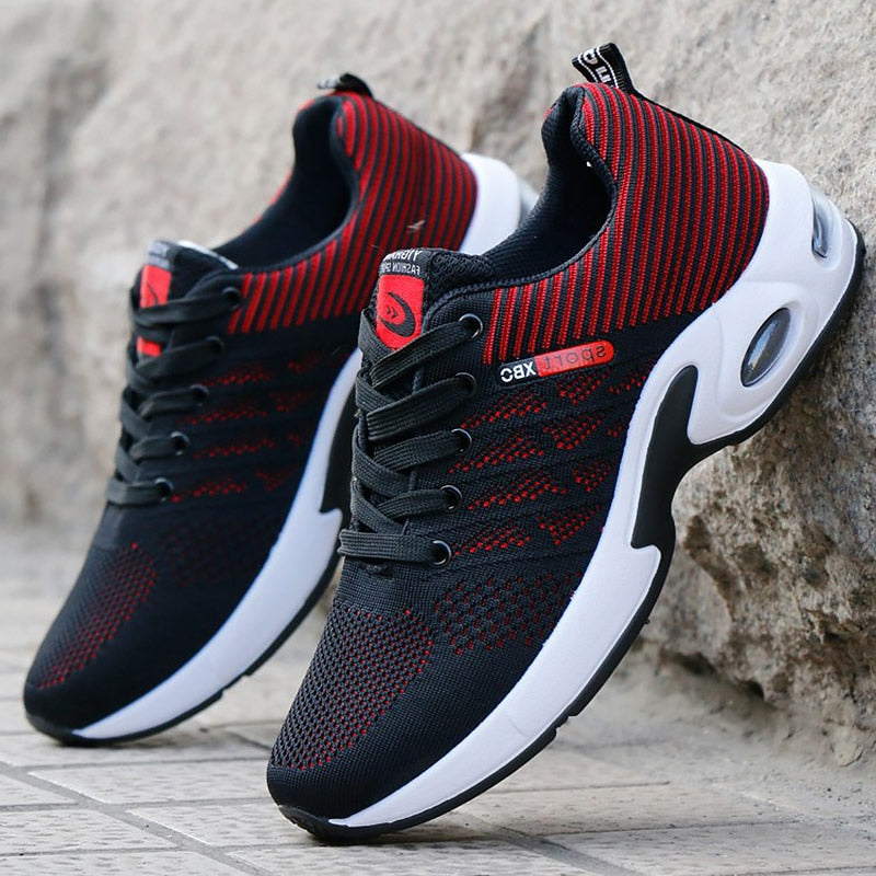 Orthopaedic Men’s Sneakers – Oliver-Red-6-State of Style