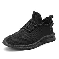 Orthopaedic men's sneakers with cushioning & posture support – Arvon-Black-6-State of Style