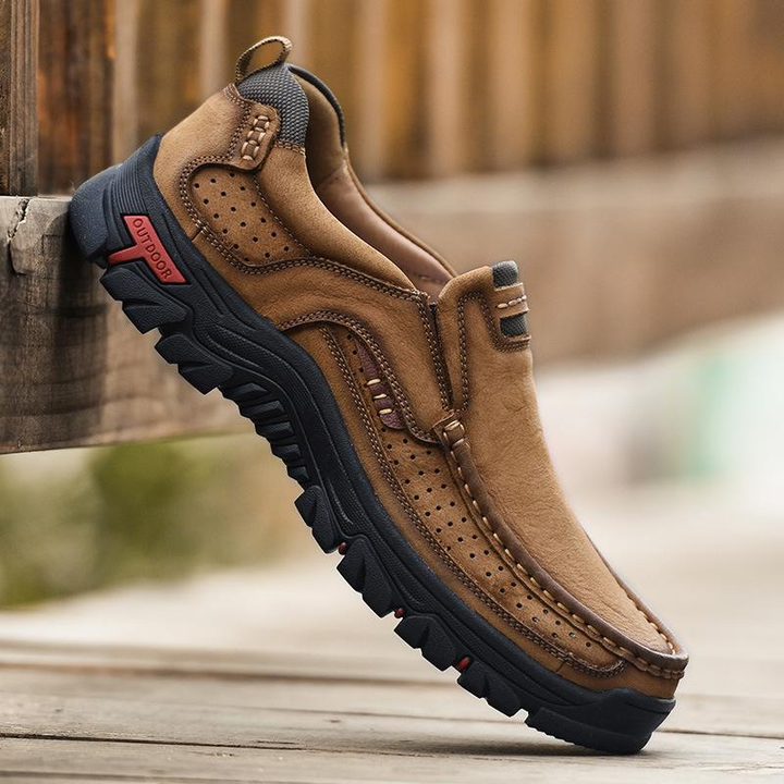 Orthopaedic Men's Walking Shoes – Erik-Black-6-State of Style