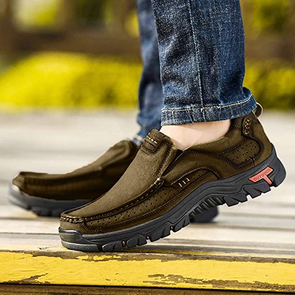 Orthopaedic Men's Walking Shoes – Erik-Black-6-State of Style