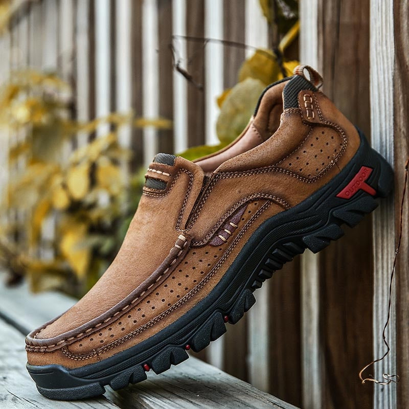 Orthopaedic Men's Walking Shoes – Erik-Brown-6-State of Style
