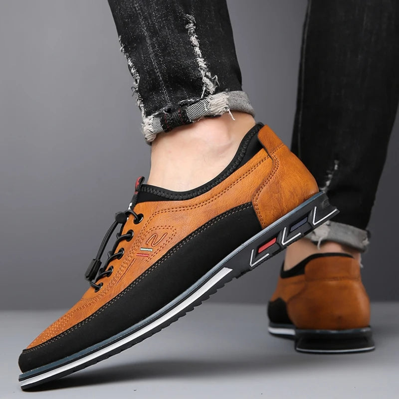 Orthopaedic Oxford Men's Shoes - Elias-Brown-5.0-State of Style
