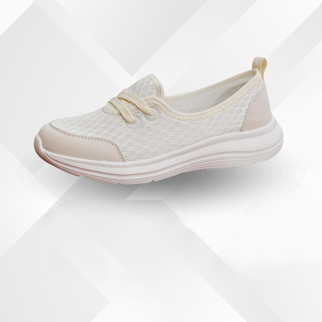 Orthopaedic pain relief shoes for women – Selina-White-3-State of Style