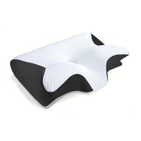 Orthopaedic Pillow – DreamAlign-White Black-State of Style