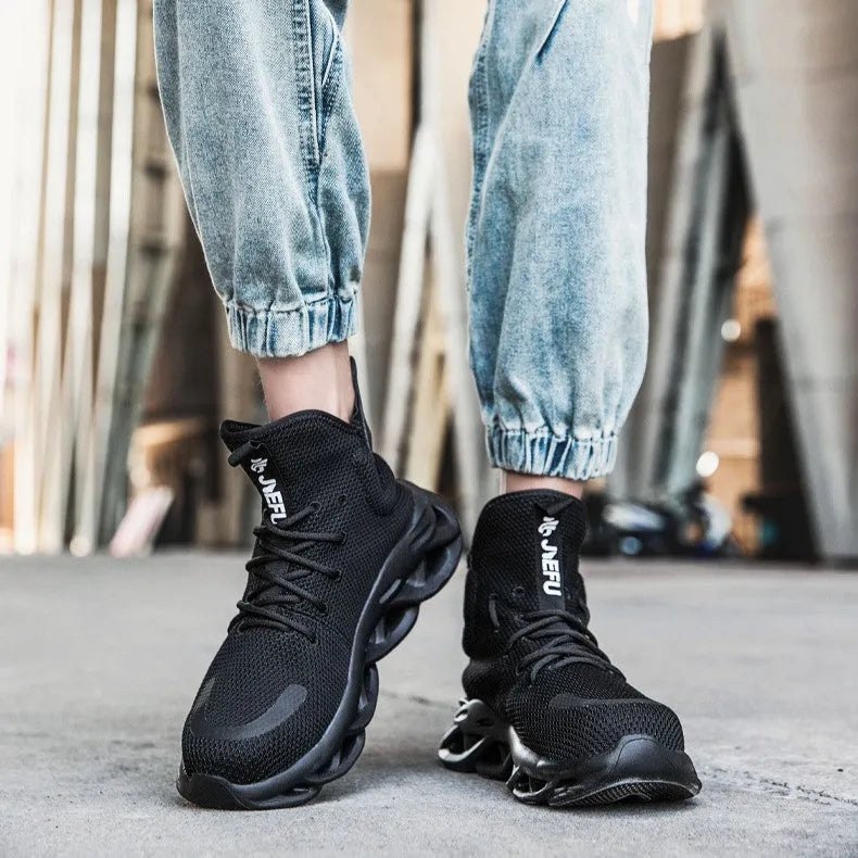 Orthopaedic Safety Shoes - Max-Black A-5.0-State of Style