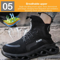 Orthopaedic Safety Shoes - Max-Black A-5.0-State of Style