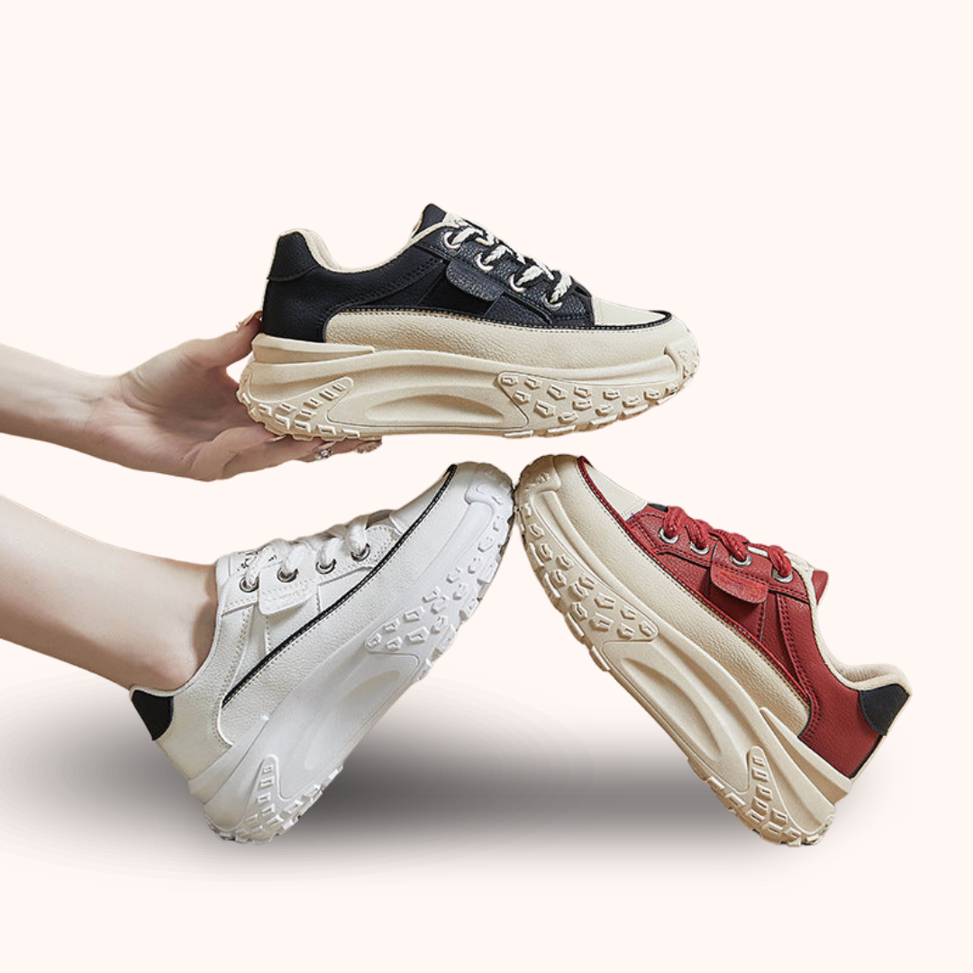 Orthopaedic Shoes for Daily Comfort - FlexiStep-Khaki-4.5-State of Style
