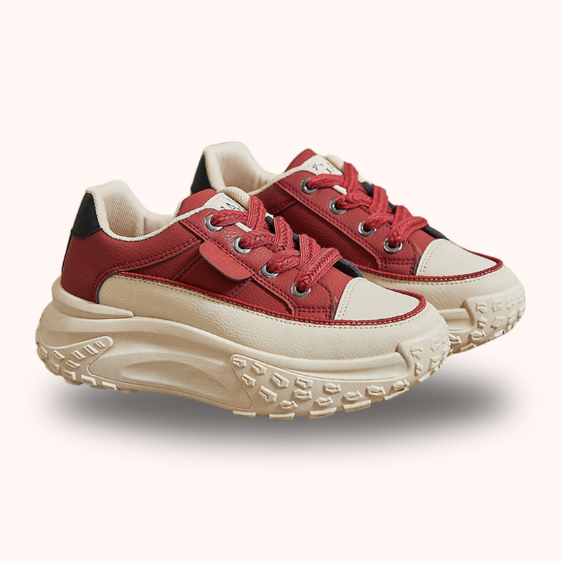 Orthopaedic Shoes for Daily Comfort - FlexiStep-Red-4.5-State of Style