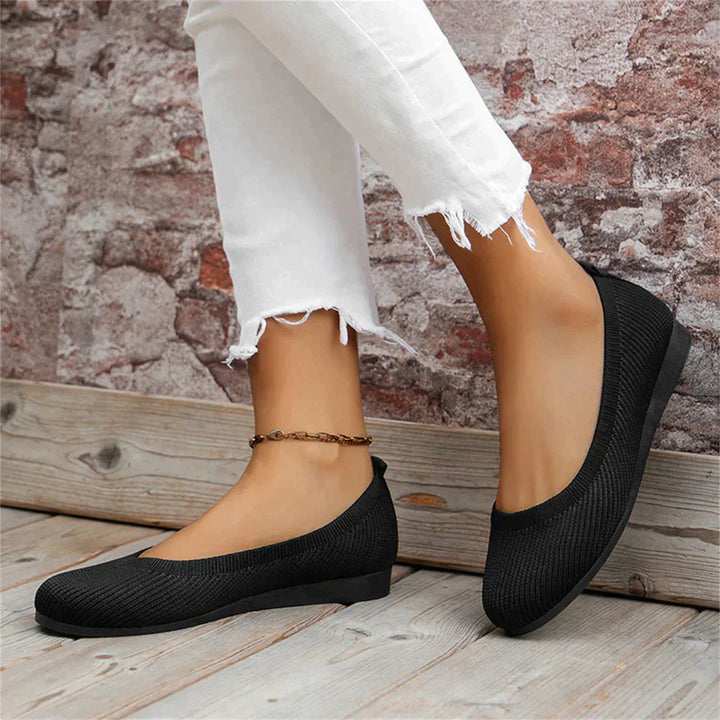 Orthopaedic Slip-On Shoes - Lupine-Black-5-State of Style