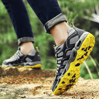 Orthopaedic Unisex Hiking Shoes – Finn-Grey-5-State of Style