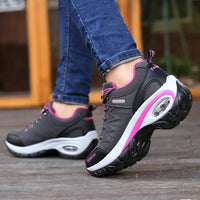 Orthopaedic Women's Walking Shoes - Alessa-Grey-4.5-State of Style