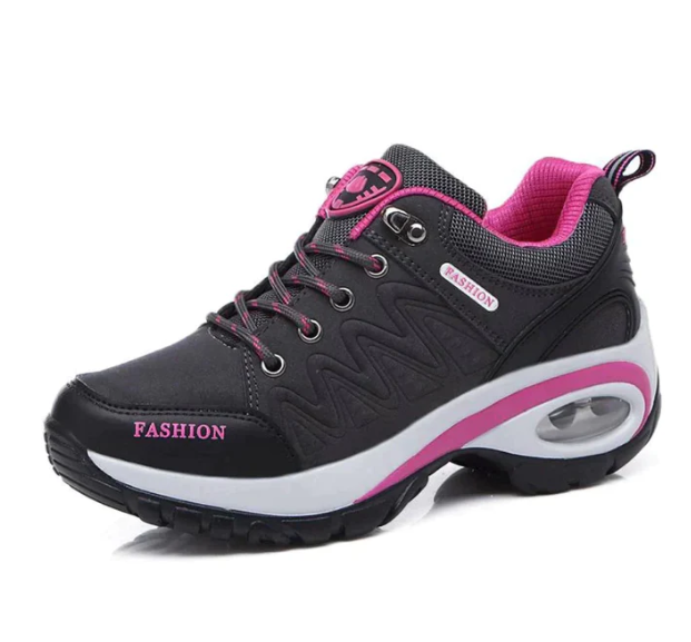 Orthopaedic Women's Walking Shoes - Alessa-Grey-4.5-State of Style