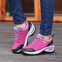 Orthopaedic Women's Walking Shoes - Alessa-Grey-4.5-State of Style