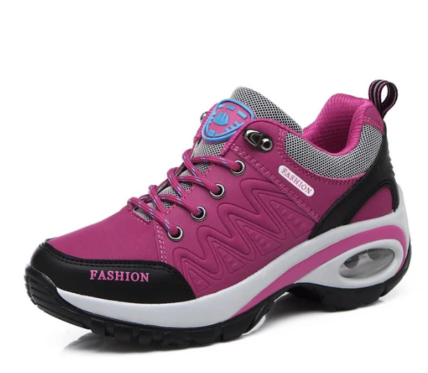 Orthopaedic Women's Walking Shoes - Alessa-Pink-4.5-State of Style
