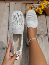 Orthopedic Anti-Slip Flat Shoes - Isabella-White-35-State of Style