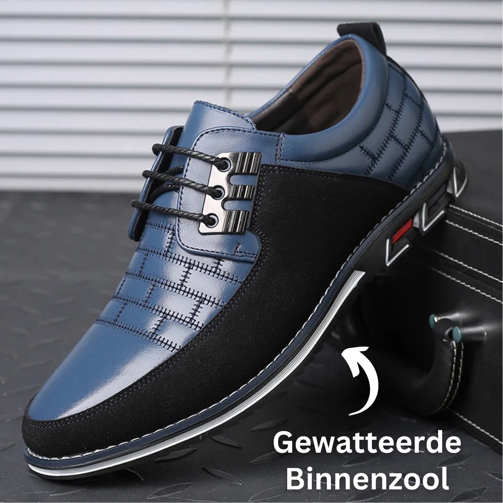 Orthopedic Leather Men’s Shoes – GentleStep-Black-6-State of Style