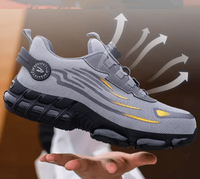 Orthopedic Men's Safety Shoes - Orion-Black-3.5-State of Style