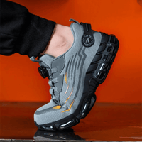 Orthopedic Men's Safety Shoes - Orion-Black-3.5-State of Style