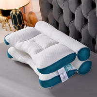Orthopedic Pillow – ComfortAlign™-Blue-State of Style
