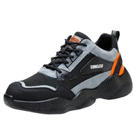 Orthopedic Work Sneakers - MaxProtect-Grey-Black-36-State of Style