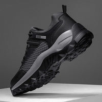 Outdoor Comfort Men's Wide Toe Hiking Boots - Victor-Black-6-State of Style