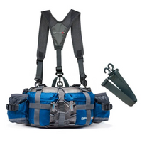Outdoor Crossbody Bag - VenturePro-Upgraded (With Backpack Strap)-Blue-State of Style