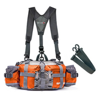 Outdoor Crossbody Bag - VenturePro-Upgraded (With Backpack Strap)-Orange-State of Style