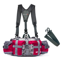 Outdoor Crossbody Bag - VenturePro-Upgraded (With Backpack Strap)-Pink-State of Style