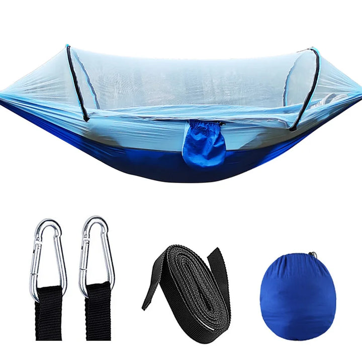 Outdoor Hangmat met Klamboe - SkyNest-Blue-State of Style