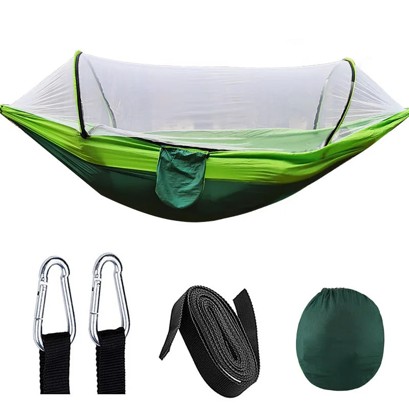 Outdoor Hangmat met Klamboe - SkyNest-Green-State of Style