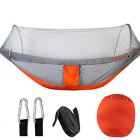 Outdoor Hangmat met Klamboe - SkyNest-Orange-State of Style