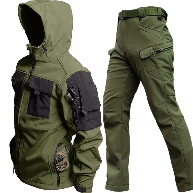 Outdoor Men's Set - Max-Dark Green-S-State of Style