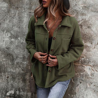 Oversized Denim Jacket for Women | Casual and Stylish-Pink-S-State of Style