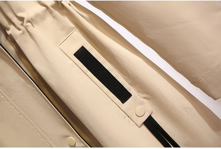 Oversized Hooded Windbreaker | Lightweight & Waterproof-BLACK-2XL-State of Style