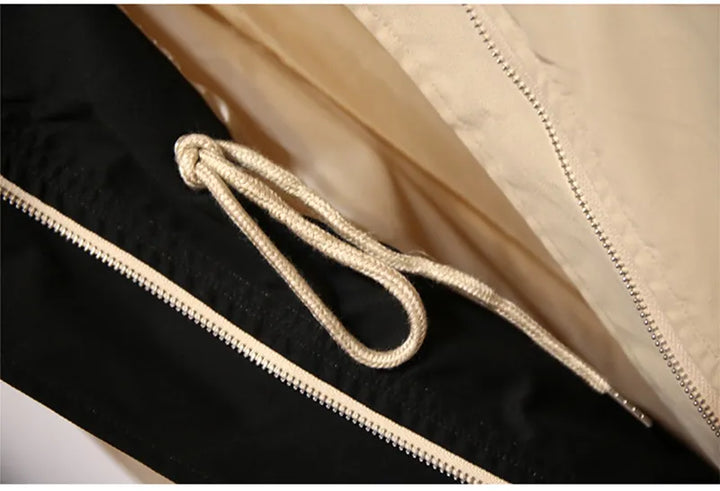 Oversized Hooded Windbreaker | Lightweight & Waterproof-BLACK-2XL-State of Style