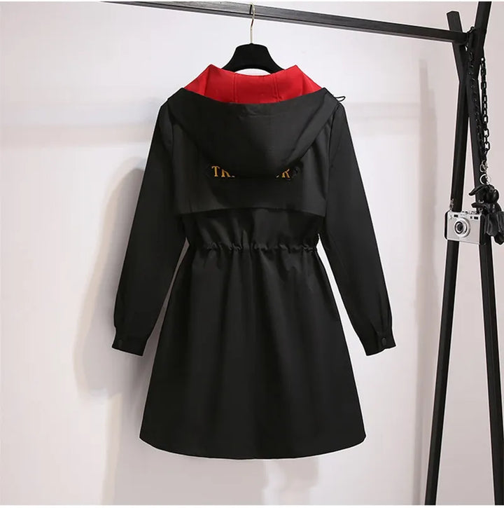 Oversized Hooded Windbreaker | Lightweight & Waterproof-BLACK-2XL-State of Style