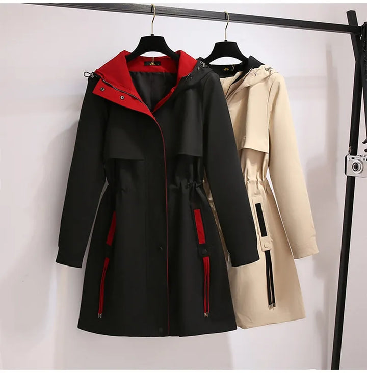 Oversized Hooded Windbreaker | Lightweight & Waterproof-BLACK-2XL-State of Style