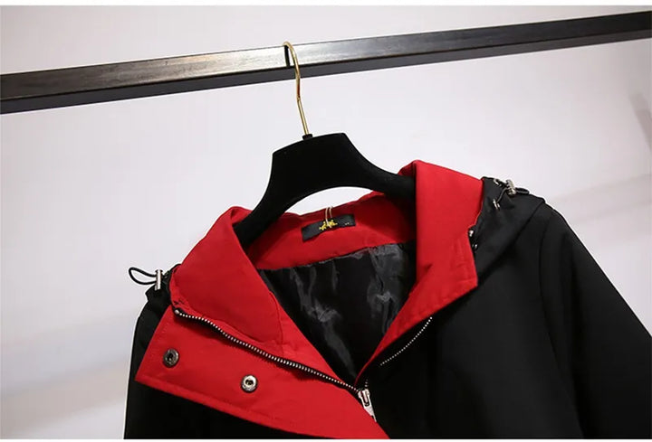 Oversized Hooded Windbreaker | Lightweight & Waterproof-BLACK-2XL-State of Style