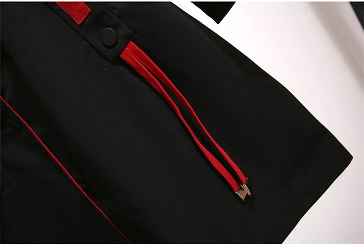 Oversized Hooded Windbreaker | Lightweight & Waterproof-BLACK-2XL-State of Style