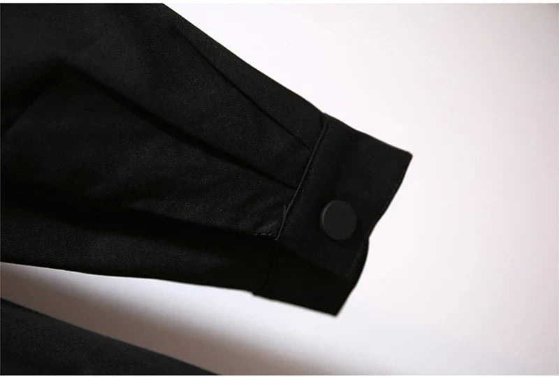 Oversized Hooded Windbreaker | Lightweight & Waterproof-BLACK-2XL-State of Style