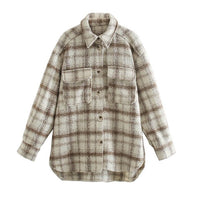 OVERSIZED JACKET FOR WOMEN | Stylish & Comfortable-Apricot-S-State of Style