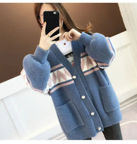 Oversized Knitted Cosy Sweater-White-XL-State of Style