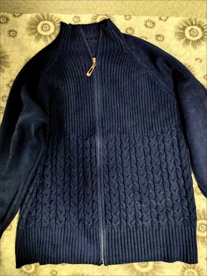 Oversized Knitted Pullover Pleasure Lounge Bliss-Red-2XL-State of Style