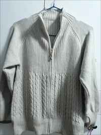 Oversized Knitted Pullover Pleasure Lounge Bliss-Red-2XL-State of Style