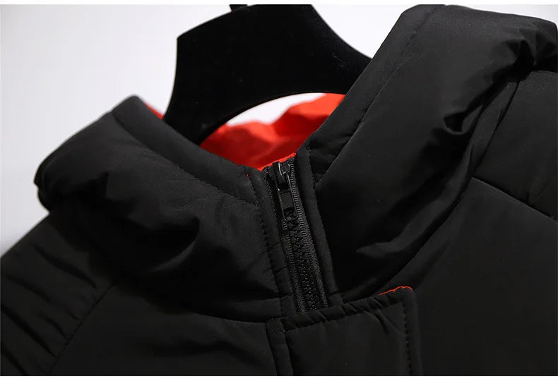 Oversized Long Padded Jacket | Comfortable & Stylish Outerwear-BLACK-3XL-State of Style